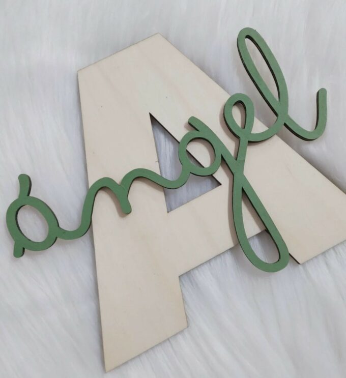 Nombre madera personalizado